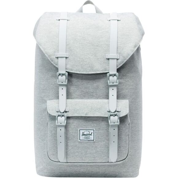 Herschel Supply Little America Light Grey Crosshatch - Rare Retired Backpack NEW main image 6